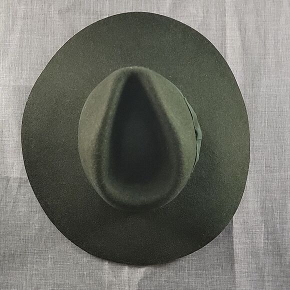 Wyeth by Todd Magill Anthropologie Rancher Fedora Green Raffia Hat main image 7
